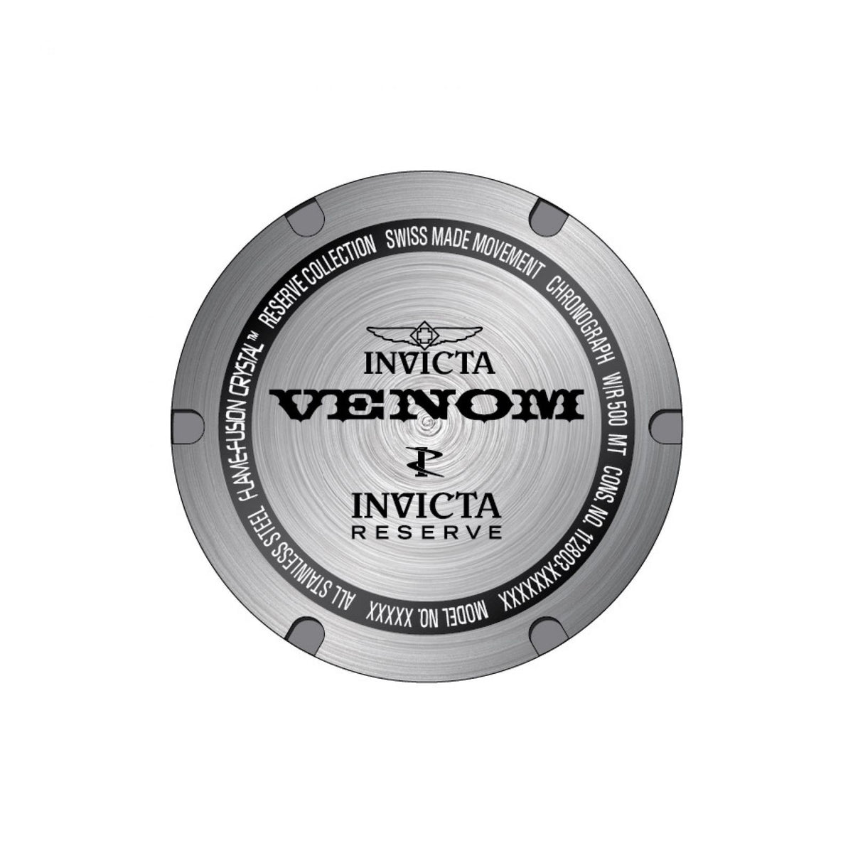 RELOJ  PARA HOMBRE INVICTA VENOM 22936 - ACERO NEGRO