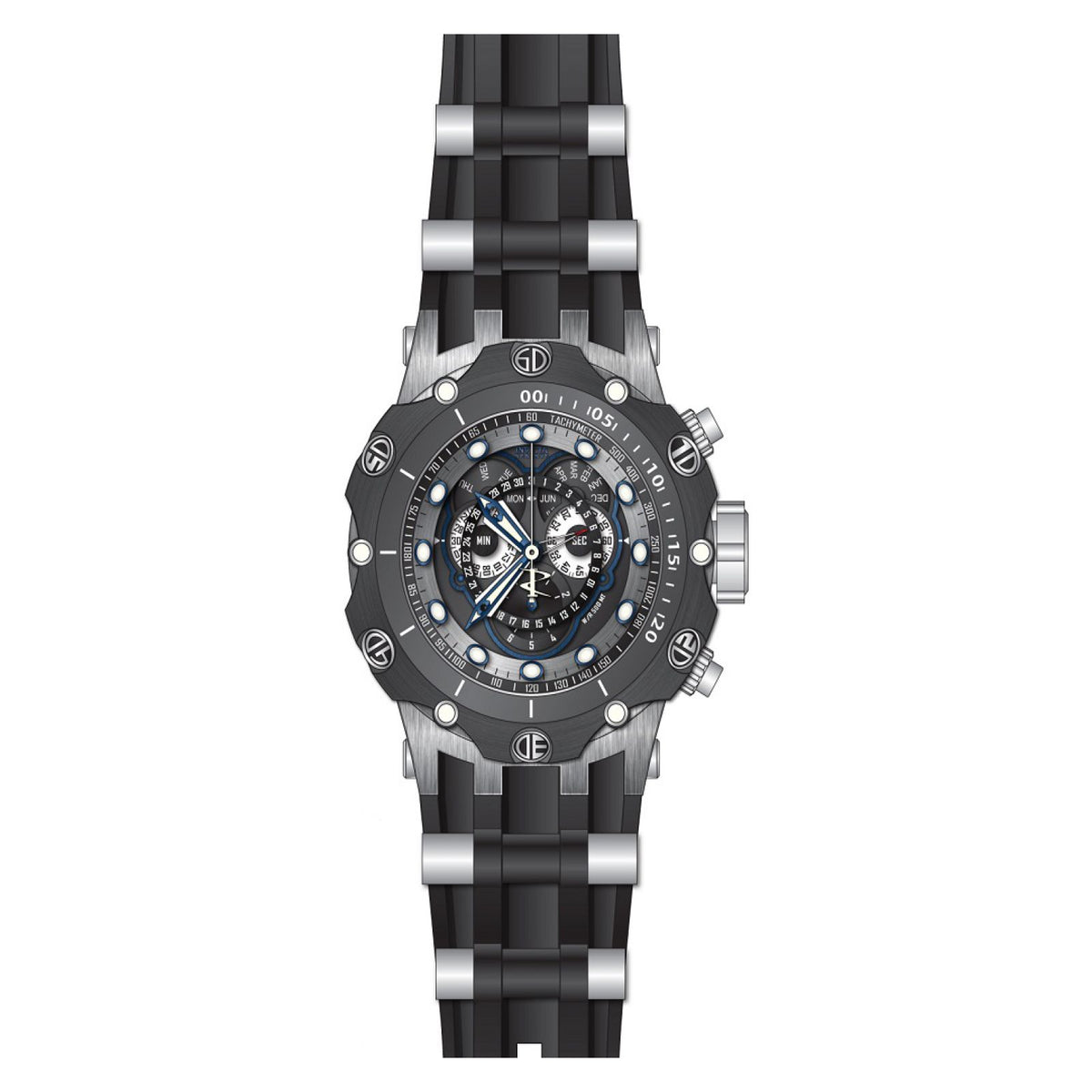 RELOJ  PARA HOMBRE INVICTA VENOM 22936 - ACERO NEGRO