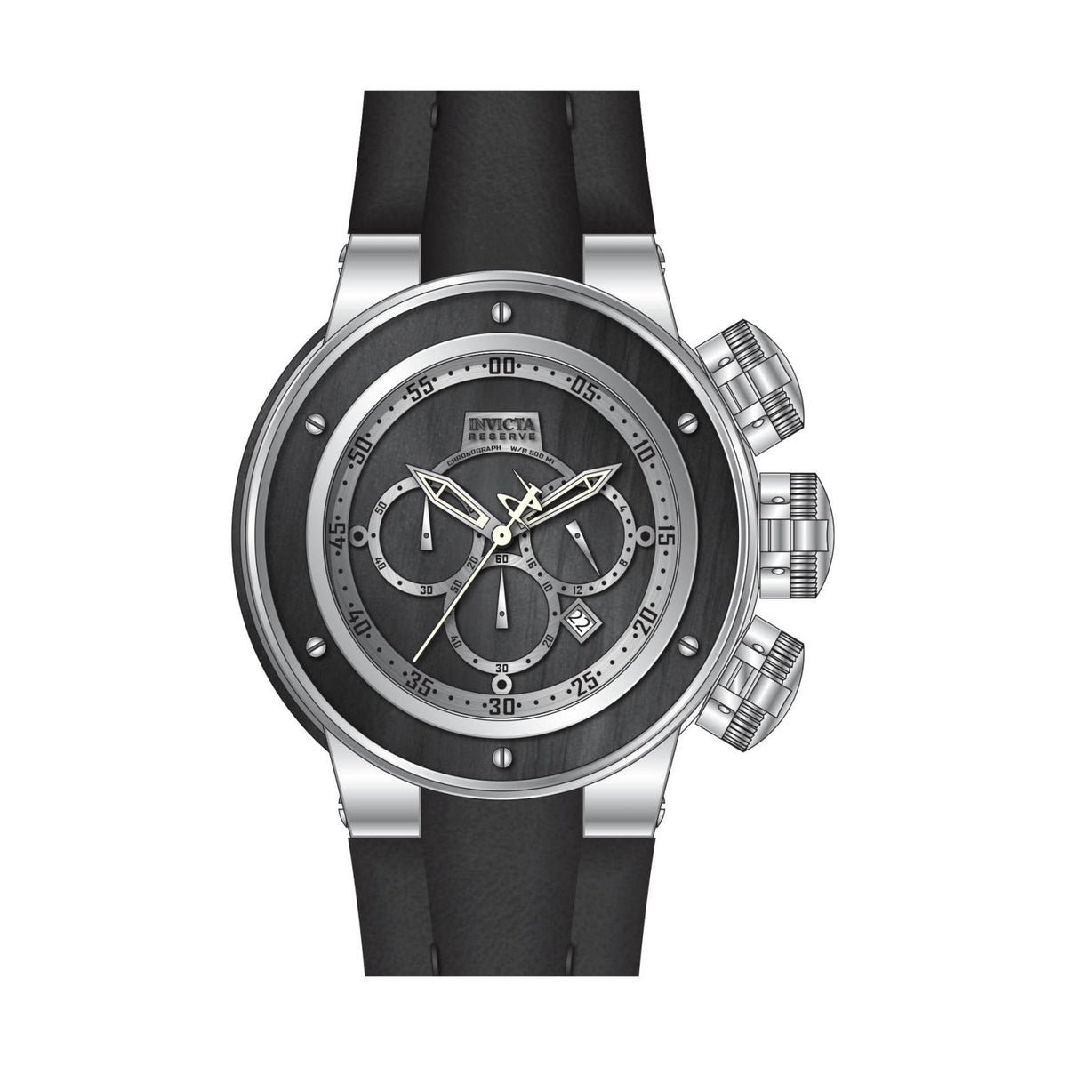 RELOJ CLÁSICO PARA HOMBRE INVICTA RESERVE 22939 - NEGRO