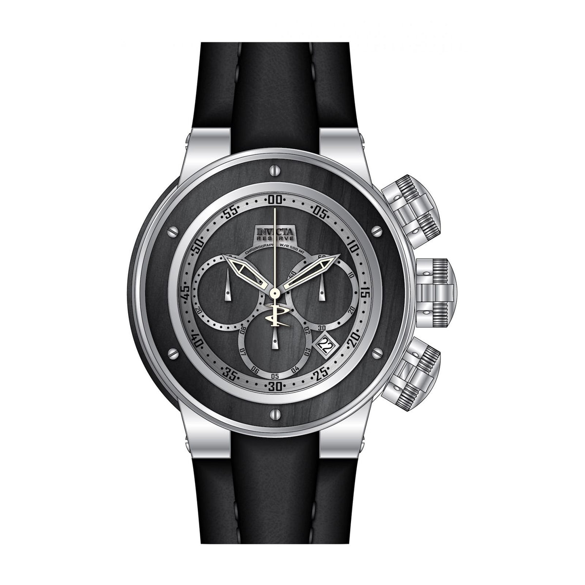 RELOJ CLÁSICO PARA HOMBRE INVICTA RESERVE 22939 - NEGRO