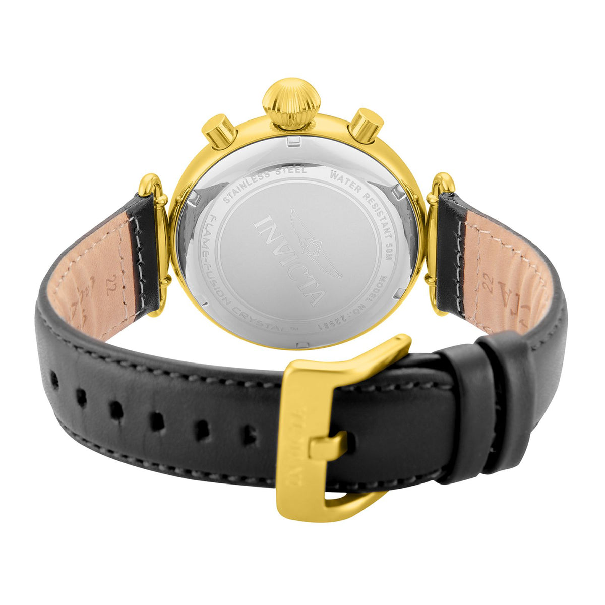 RELOJ CLÁSICO PARA HOMBRE INVICTA AVIATOR 22981 - NEGRO