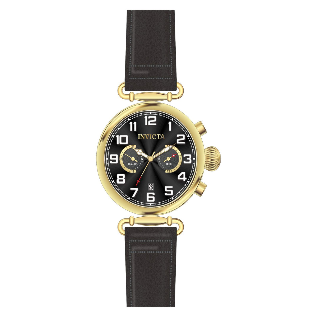 RELOJ CLÁSICO PARA HOMBRE INVICTA AVIATOR 22981 - NEGRO