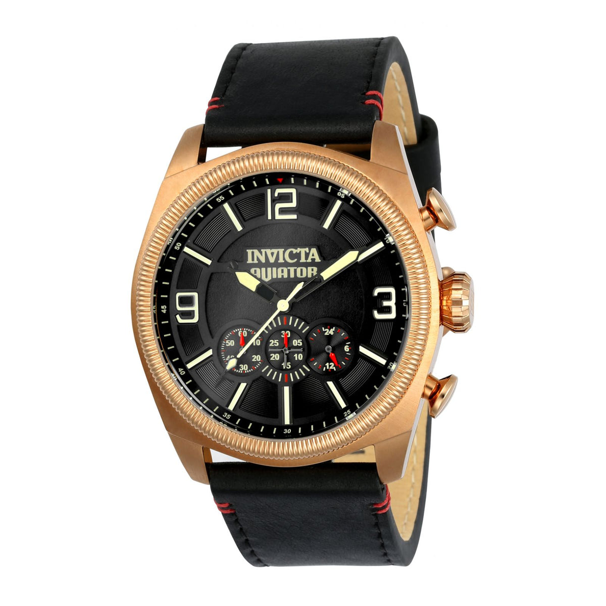 RELOJ CLÁSICO PARA HOMBRE INVICTA AVIATOR 22986 - NEGRO