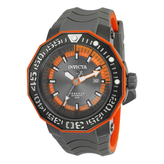 RELOJ DEPORTIVO PARA HOMBRE INVICTA RESERVE 23030 - GRIS, NARANJA
