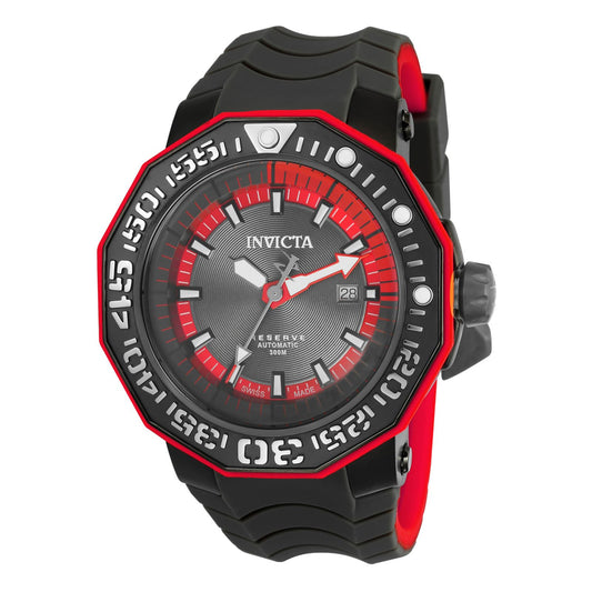 RELOJ DEPORTIVO PARA HOMBRE INVICTA RESERVE 23031 - NEGRO, ROJO