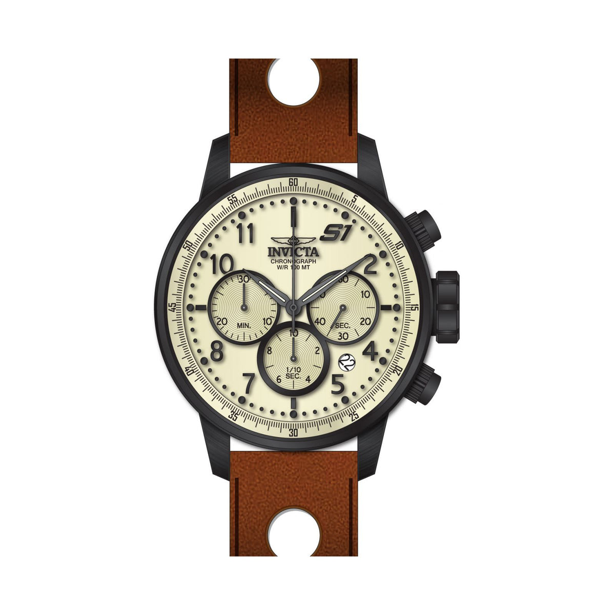 RELOJ CLÁSICO PARA HOMBRE INVICTA S1 RALLY 23109 - MARRÓN