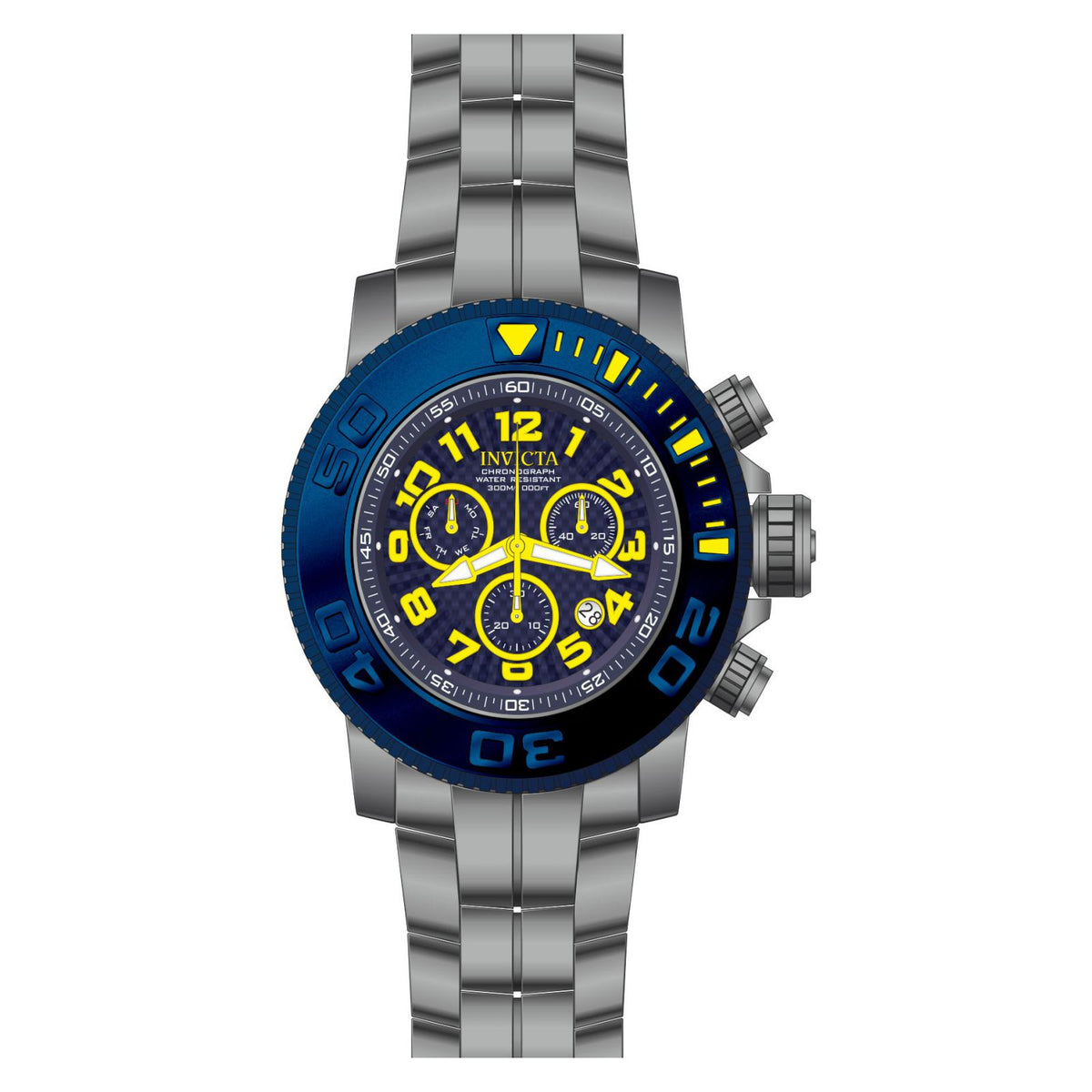 RELOJ  PARA HOMBRE INVICTA SEA HUNTER 23147 - TITANIO