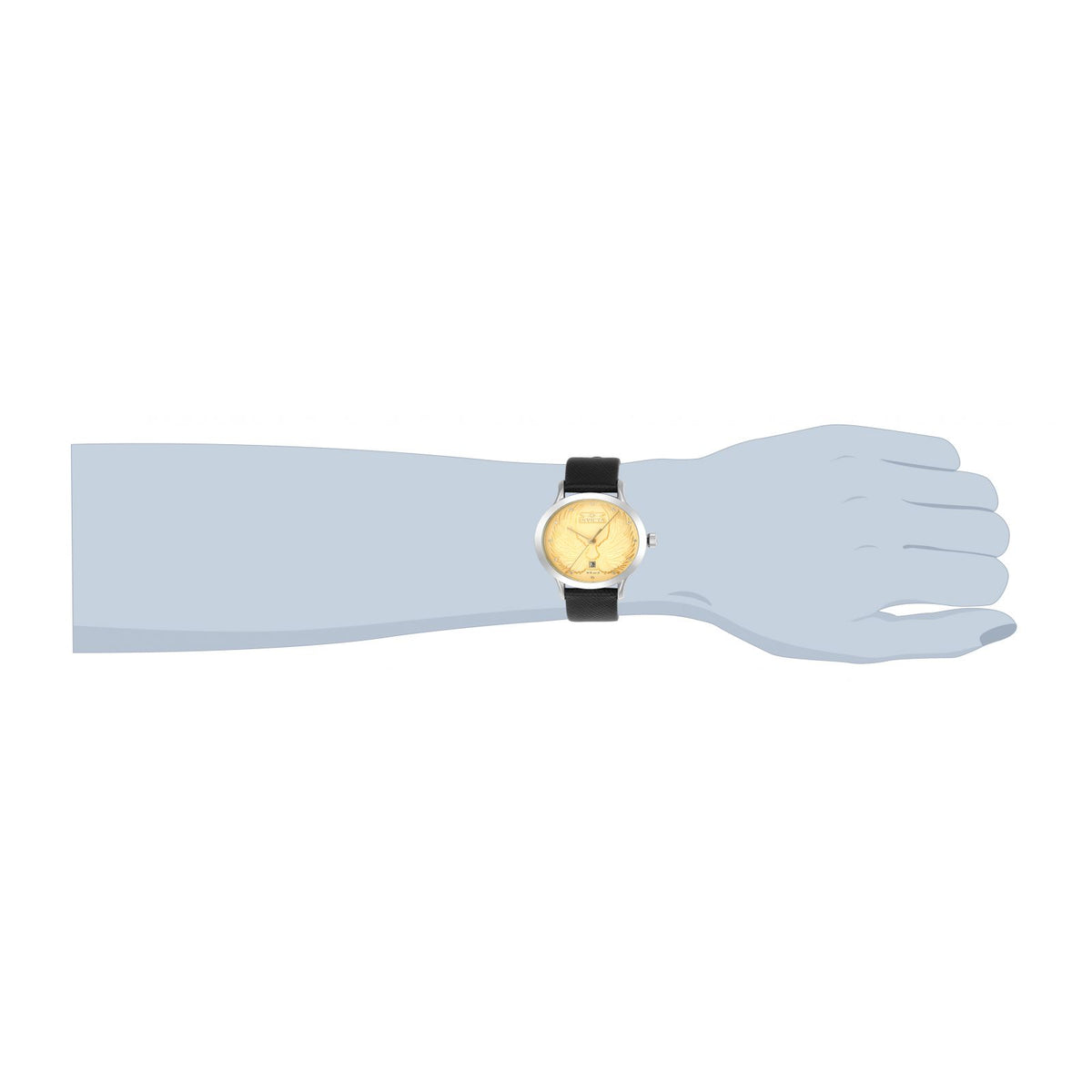 RELOJ CLÁSICO PARA MUJER INVICTA ANGEL 23184 - MARRÓN