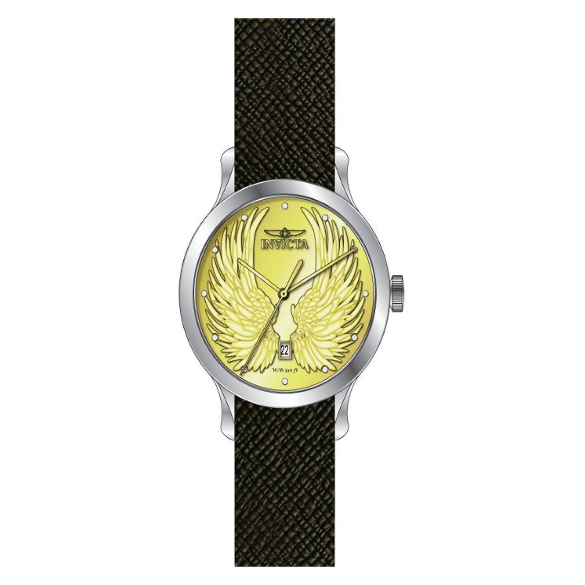 RELOJ CLÁSICO PARA MUJER INVICTA ANGEL 23184 - MARRÓN
