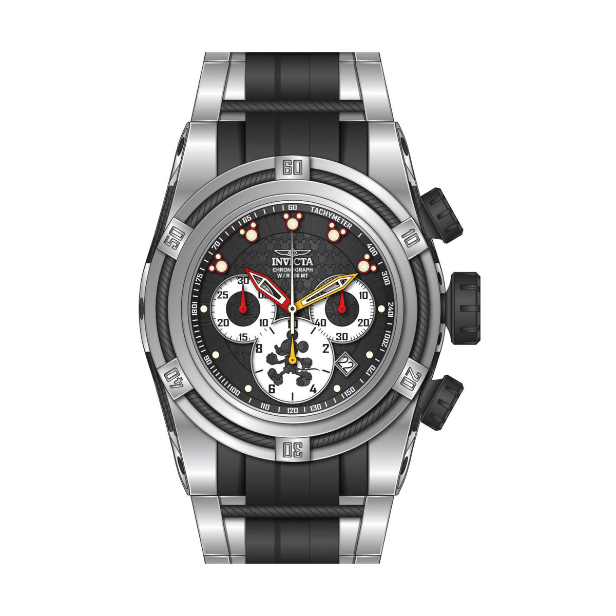 RELOJ MICKEY RATÓN PARA HOMBRE INVICTA DISNEY LIMITED EDITION 23236 - ACERO NEGRO
