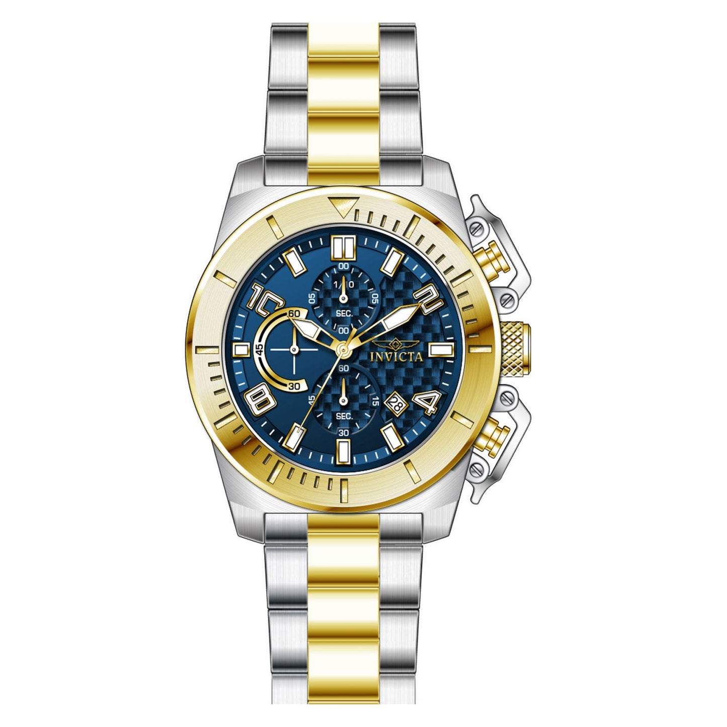 RELOJ  PARA HOMBRE INVICTA PRO DIVER 23407 - ACERO DORADO