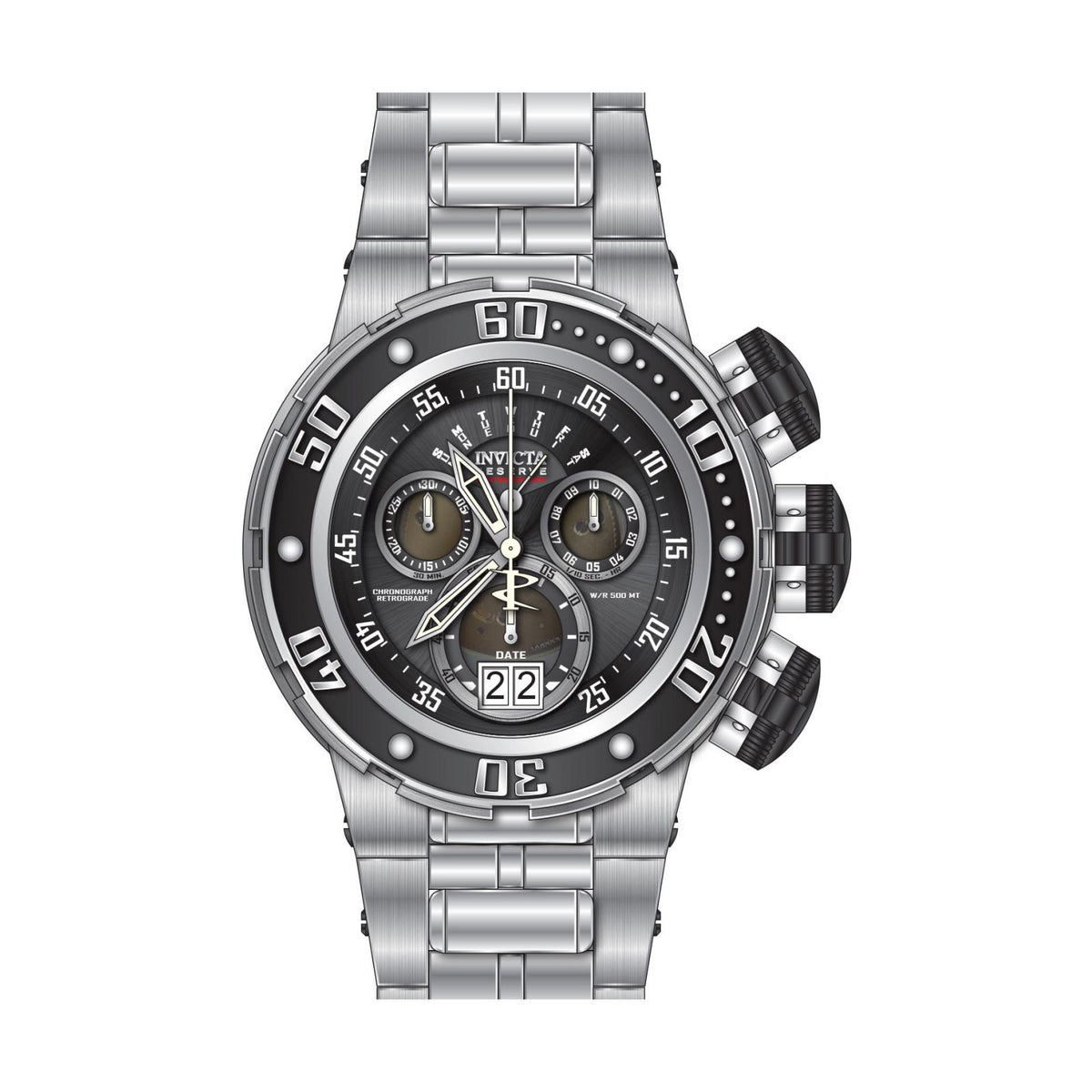 RELOJ  PARA HOMBRE INVICTA RESERVE 23566 - ACERO