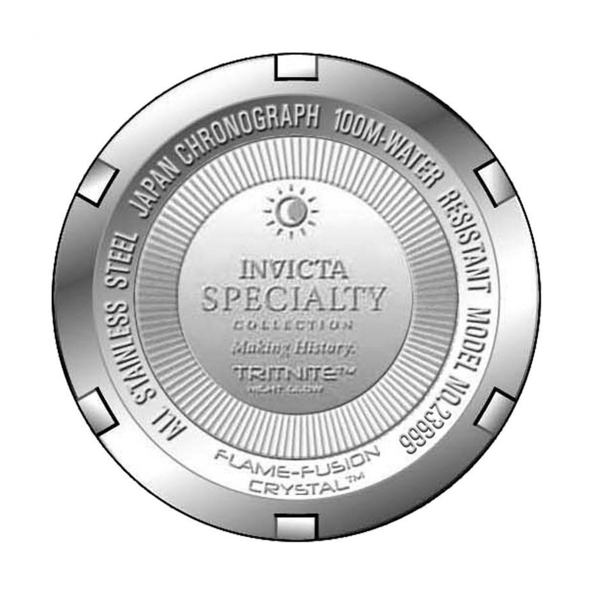 RELOJ CLÁSICO PARA HOMBRE INVICTA SPECIALTY 23666 - DORADO