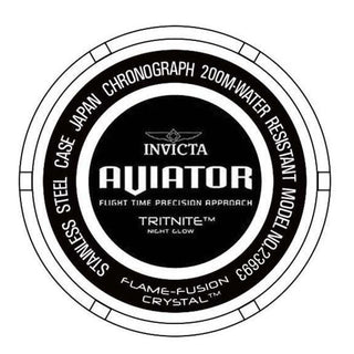 RELOJ DEPORTIVO PARA HOMBRE INVICTA AVIATOR 23693 - DORADO