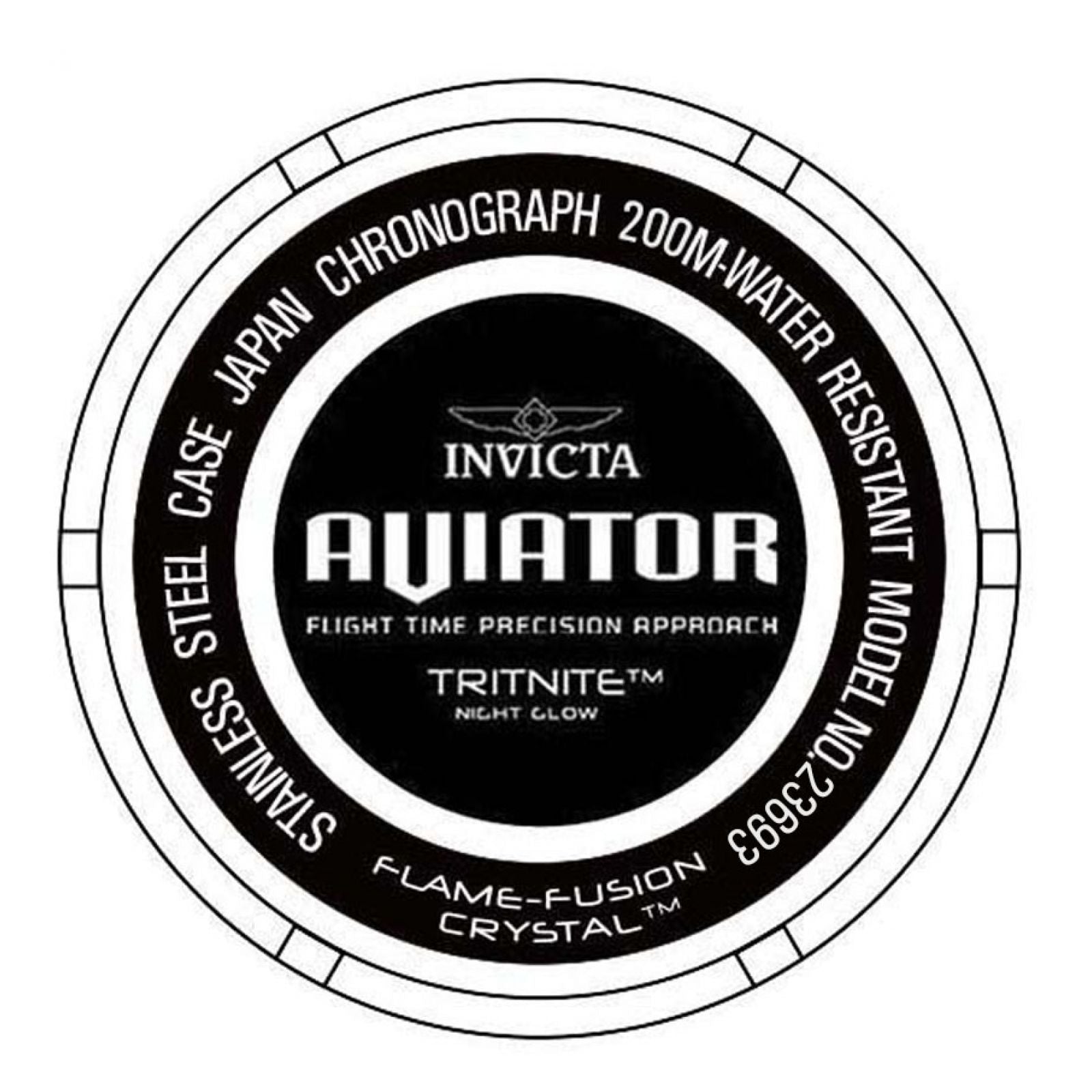 RELOJ DEPORTIVO PARA HOMBRE INVICTA AVIATOR 23693 - DORADO