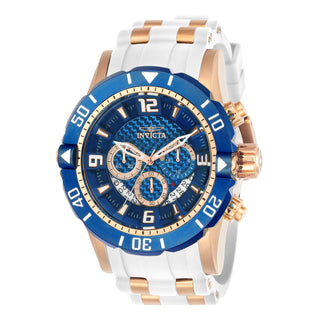 RELOJ  PARA HOMBRE INVICTA PRO DIVER 23709 - ORO ROSA, BLANCO