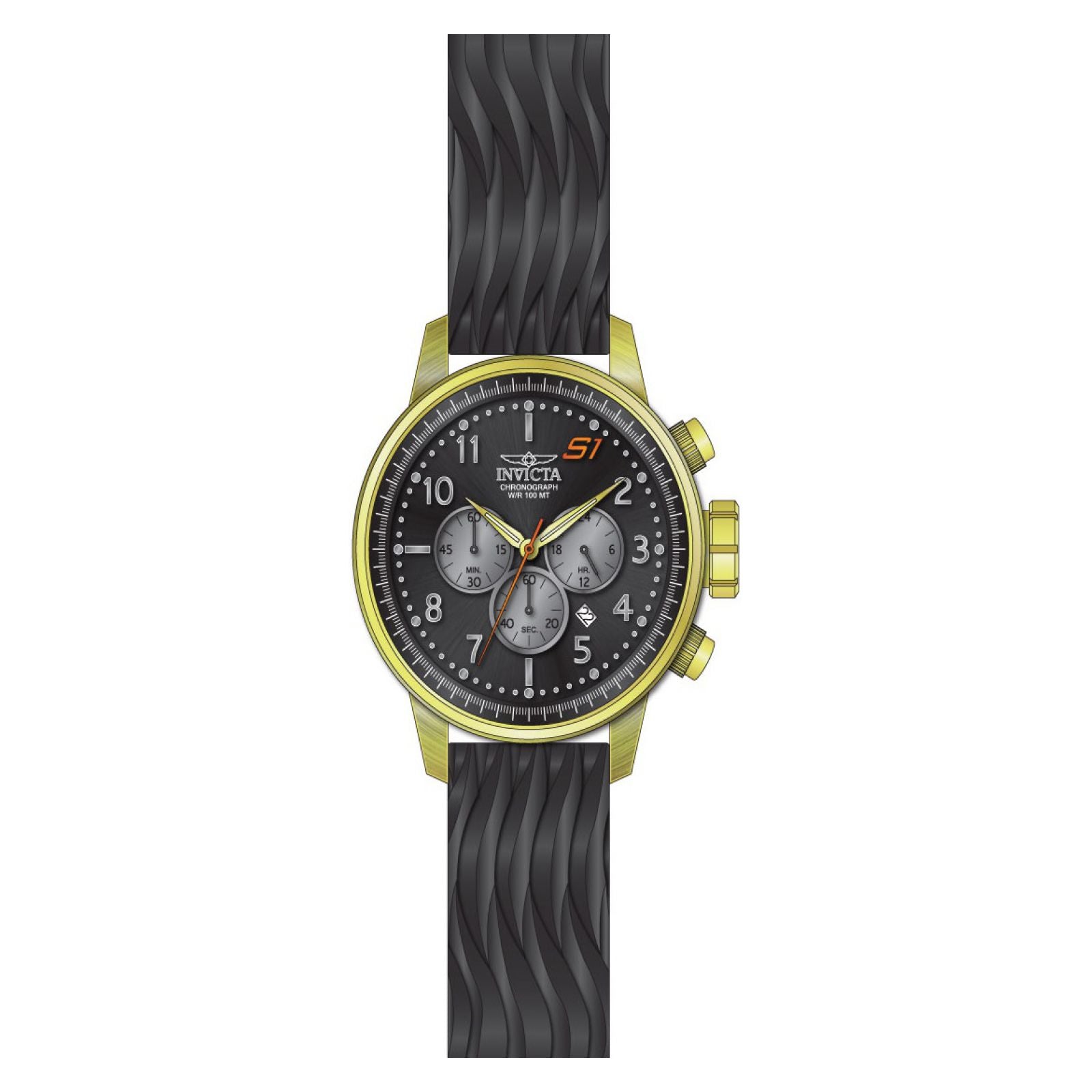 RELOJ DEPORTIVO PARA HOMBRE INVICTA S1 RALLY 23816 - NEGRO