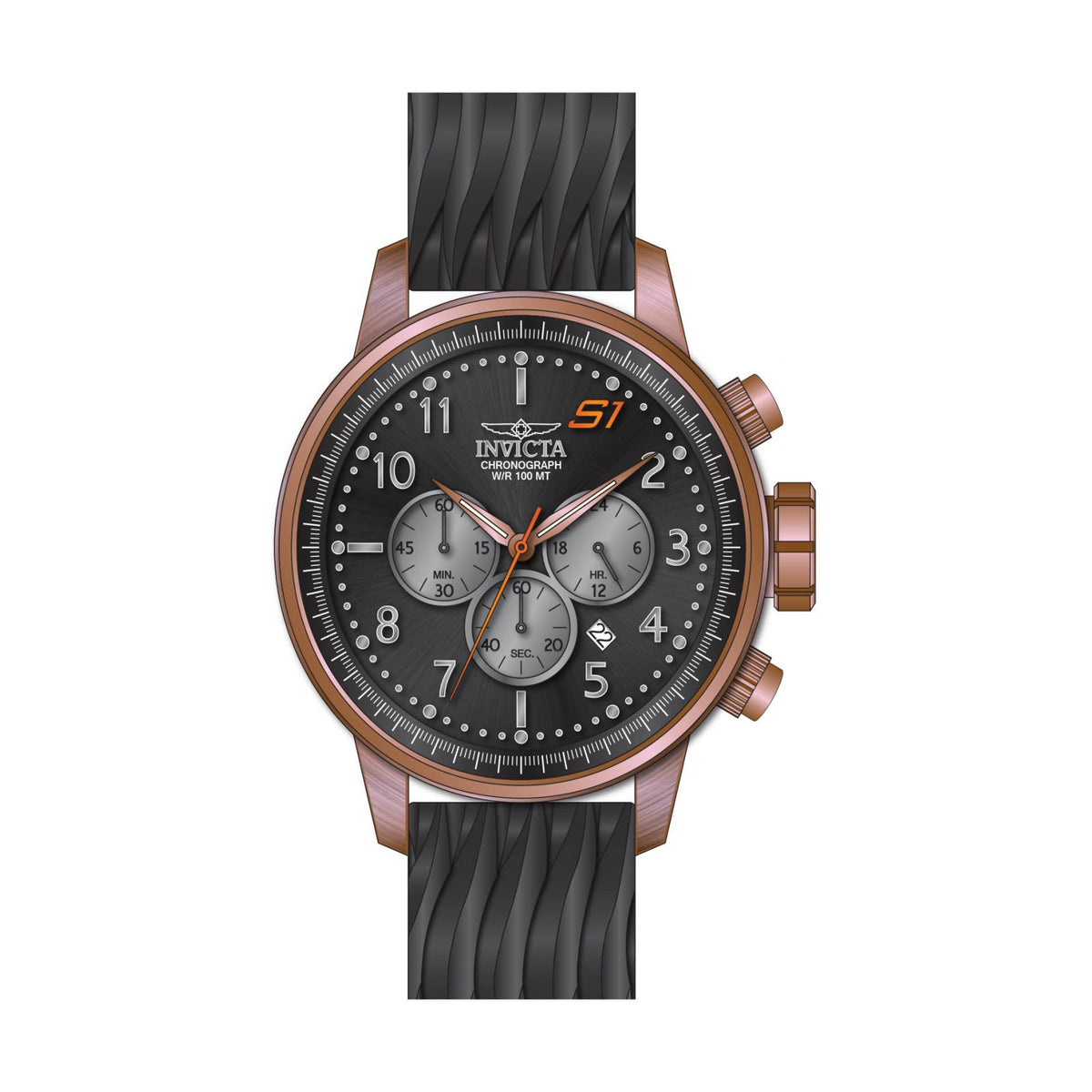 RELOJ DEPORTIVO PARA HOMBRE INVICTA S1 RALLY 23818 - NEGRO