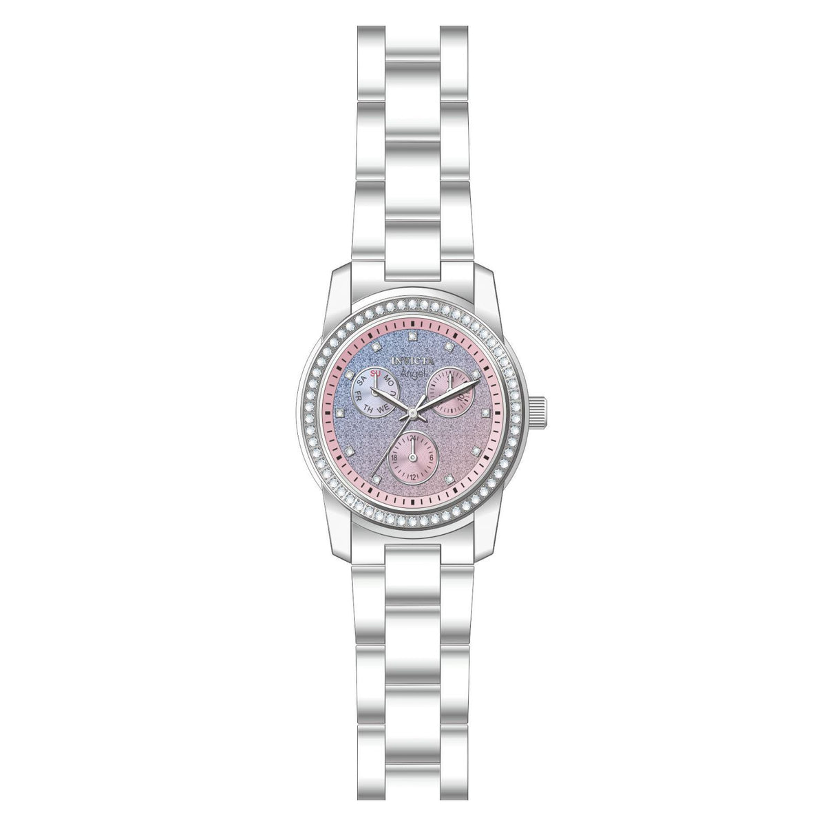 RELOJ  PARA MUJER INVICTA ANGEL 23821 - ACERO