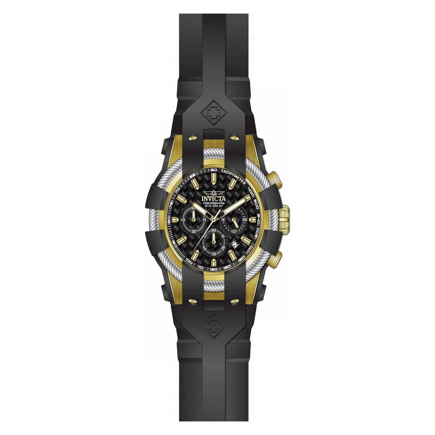 RELOJ DEPORTIVO PARA HOMBRE INVICTA BOLT 23860 - NEGRO