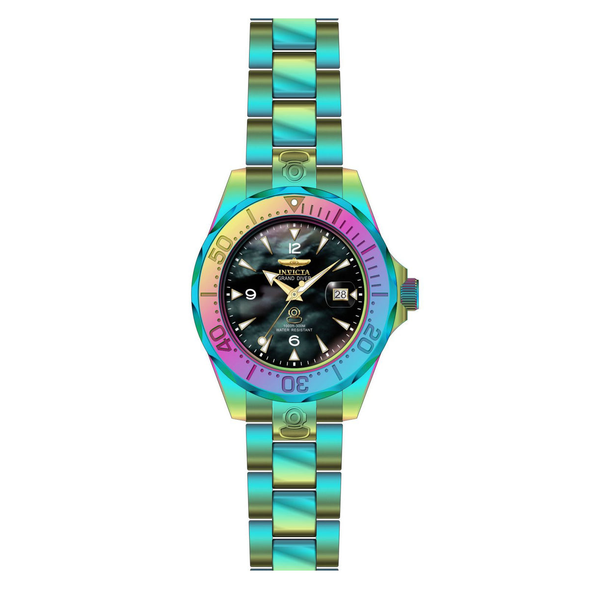 RELOJ  PARA HOMBRE INVICTA PRO DIVER 23943 - IRIDISCENTE