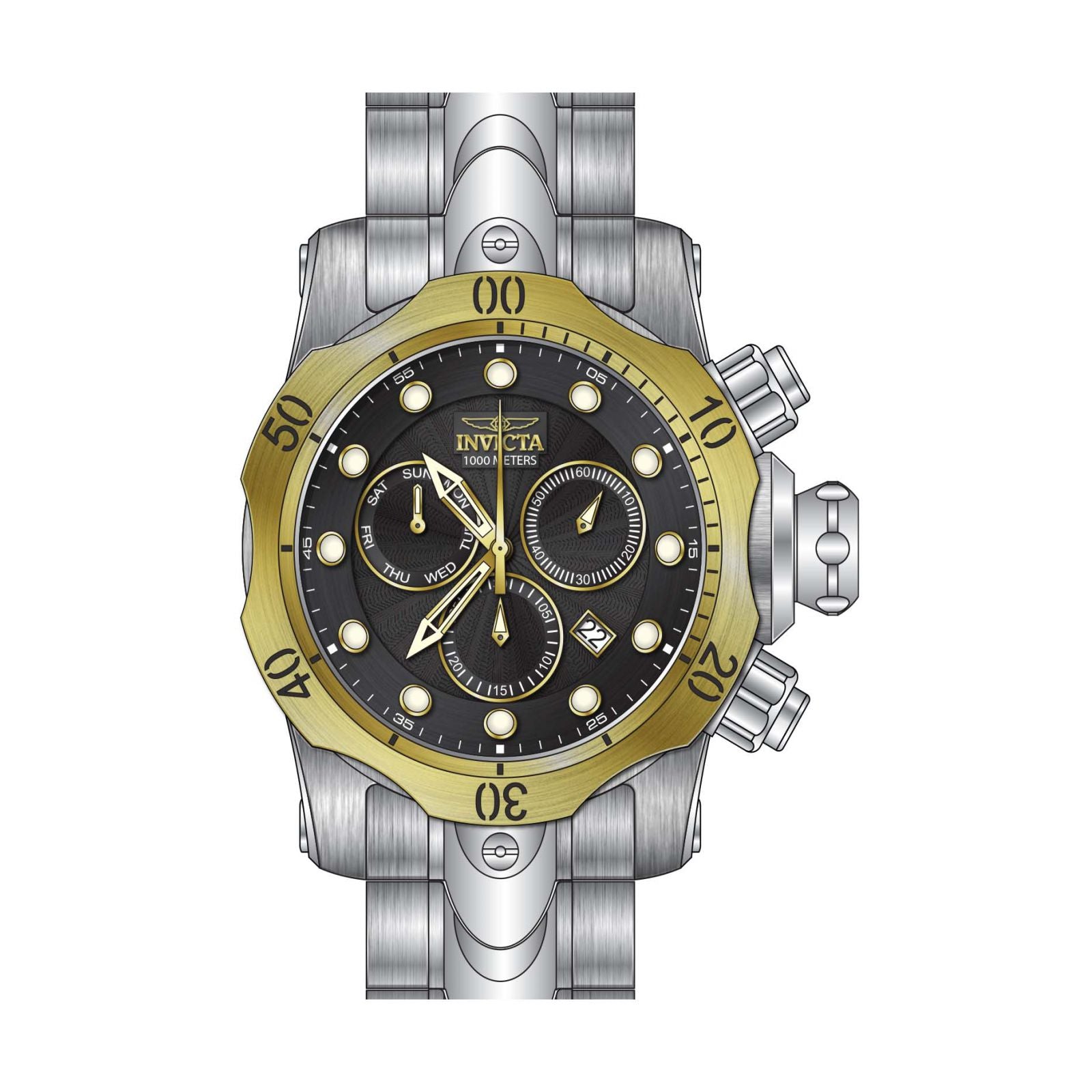 RELOJ  PARA HOMBRE INVICTA VENOM 23889 - BRONCE