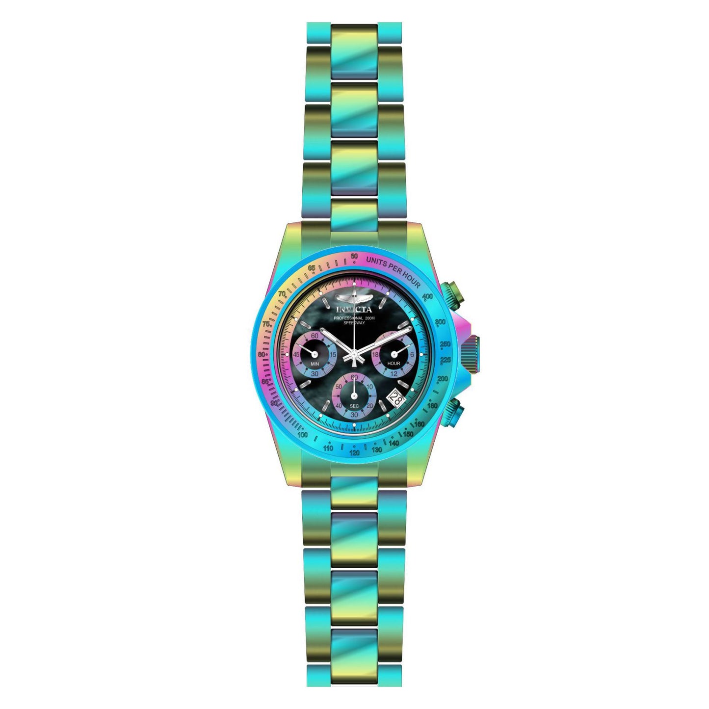 RELOJ  PARA HOMBRE INVICTA SPEEDWAY 23941 - IRIDISCENTE