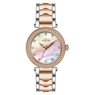 RELOJ  PARA MUJER INVICTA WILDFLOWER 23966 - ORO ROSA, ACERO