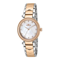 RELOJ  PARA MUJER INVICTA WILDFLOWER 23966 - ORO ROSA, ACERO