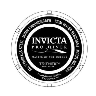 RELOJ  PARA HOMBRE INVICTA PRO DIVER 24004 - ACERO, NEGRO