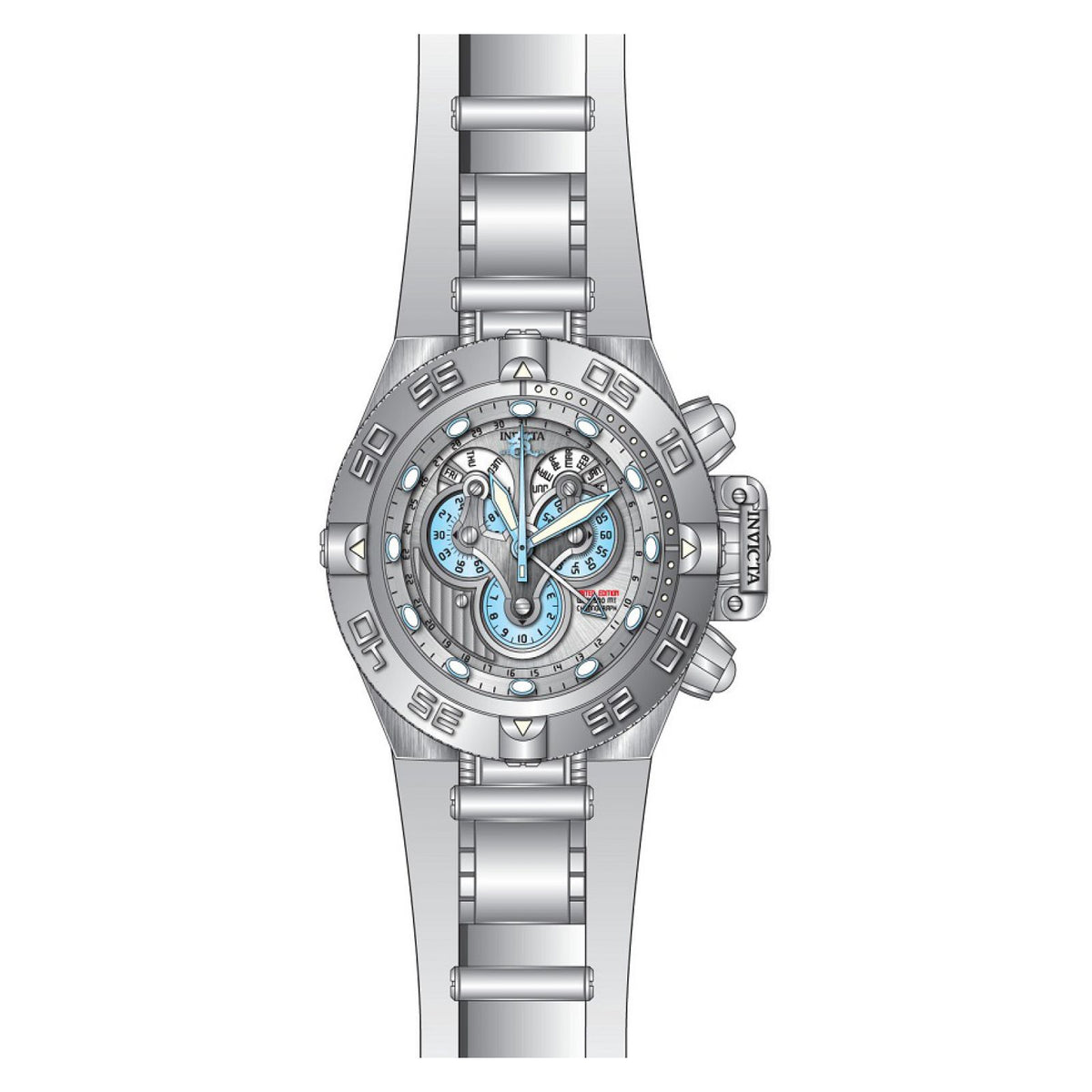 RELOJ DEPORTIVO PARA HOMBRE INVICTA SUBAQUA 24098 - BLANCO