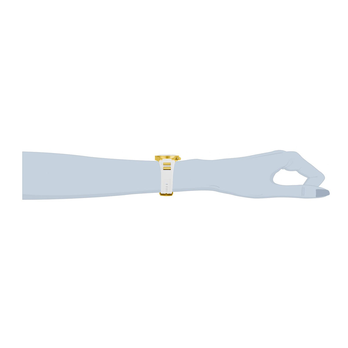 RELOJ DEPORTIVO PARA MUJER INVICTA BLU 24187 - BLANCO
