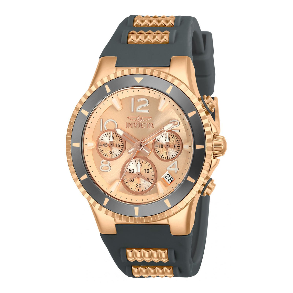 RELOJ DEPORTIVO PARA MUJER INVICTA BLU 24189 - ROSA   ORO