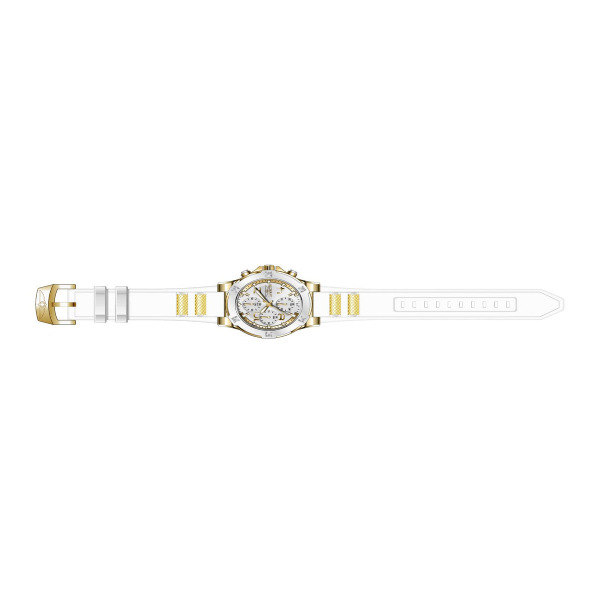 RELOJ DEPORTIVO PARA MUJER INVICTA BLU 24192 - ORO BLANCO