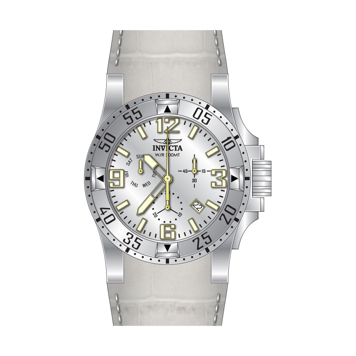 RELOJ CLÁSICO PARA HOMBRE INVICTA EXCURSION 24351 - BLANCO