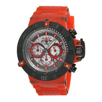 RELOJ DEPORTIVO PARA HOMBRE INVICTA SUBAQUA 24364 - NEGRO, ROJO, TRANSPARENTE