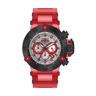 RELOJ DEPORTIVO PARA HOMBRE INVICTA SUBAQUA 24364 - NEGRO, ROJO, TRANSPARENTE