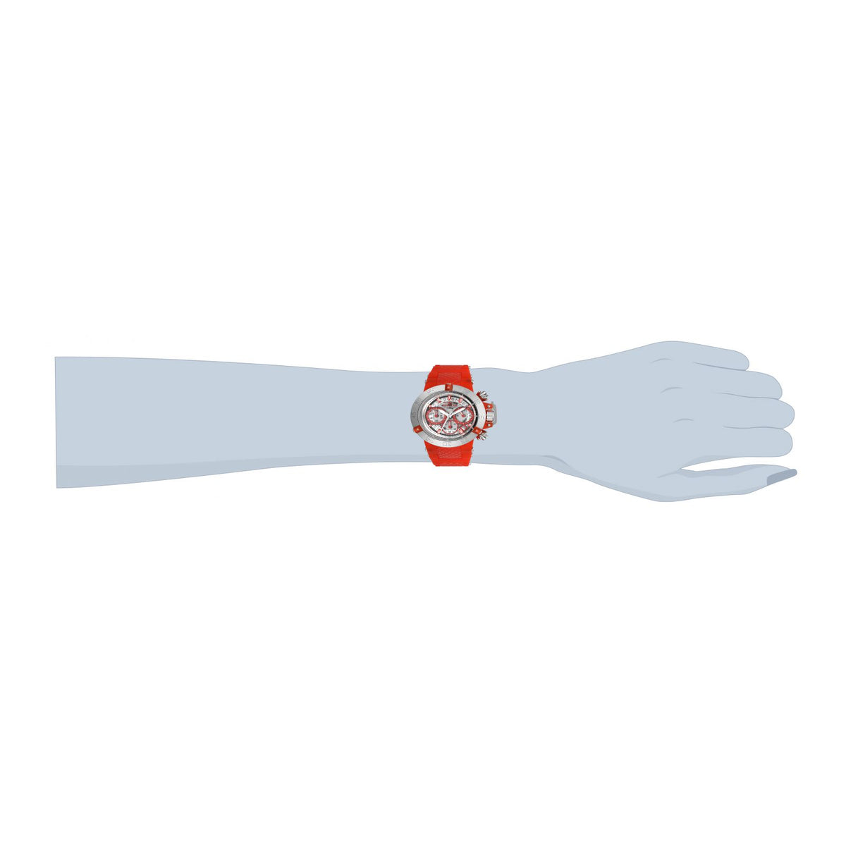 RELOJ DEPORTIVO PARA MUJER INVICTA SUBAQUA 24375 - ACERO ROJO