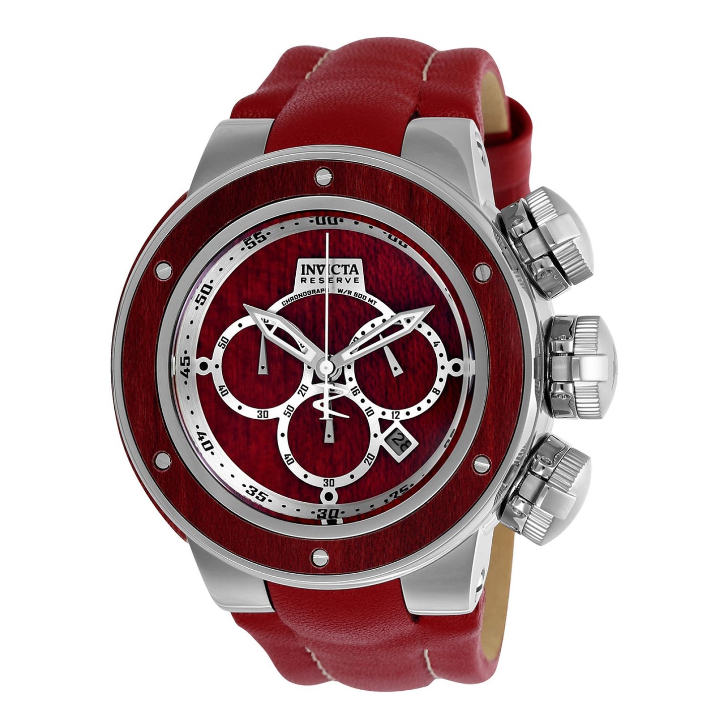 RELOJ CLÁSICO PARA HOMBRE INVICTA RESERVE 24435 - ROJO