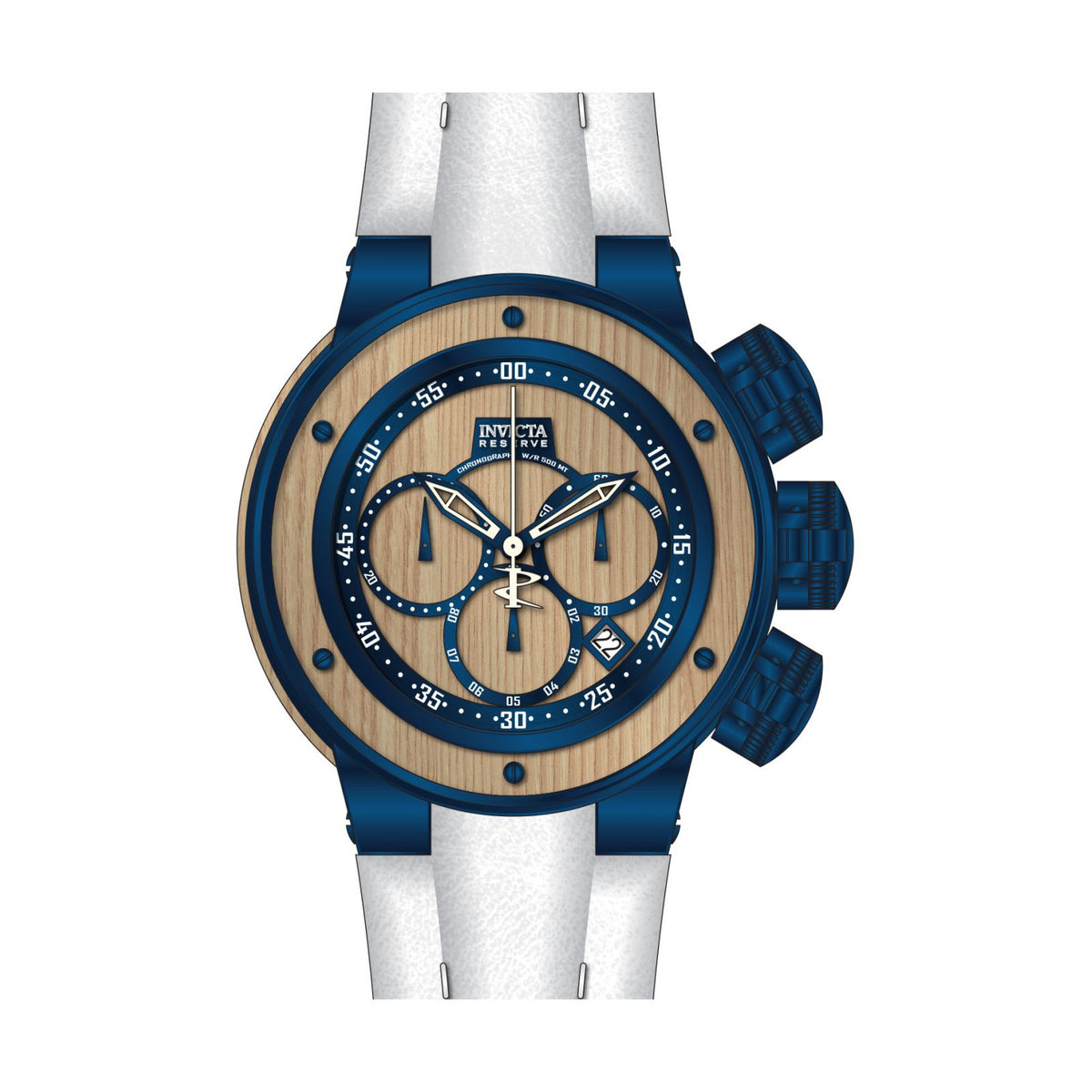 RELOJ CLÁSICO PARA HOMBRE INVICTA RESERVE 24439 - BLANCO