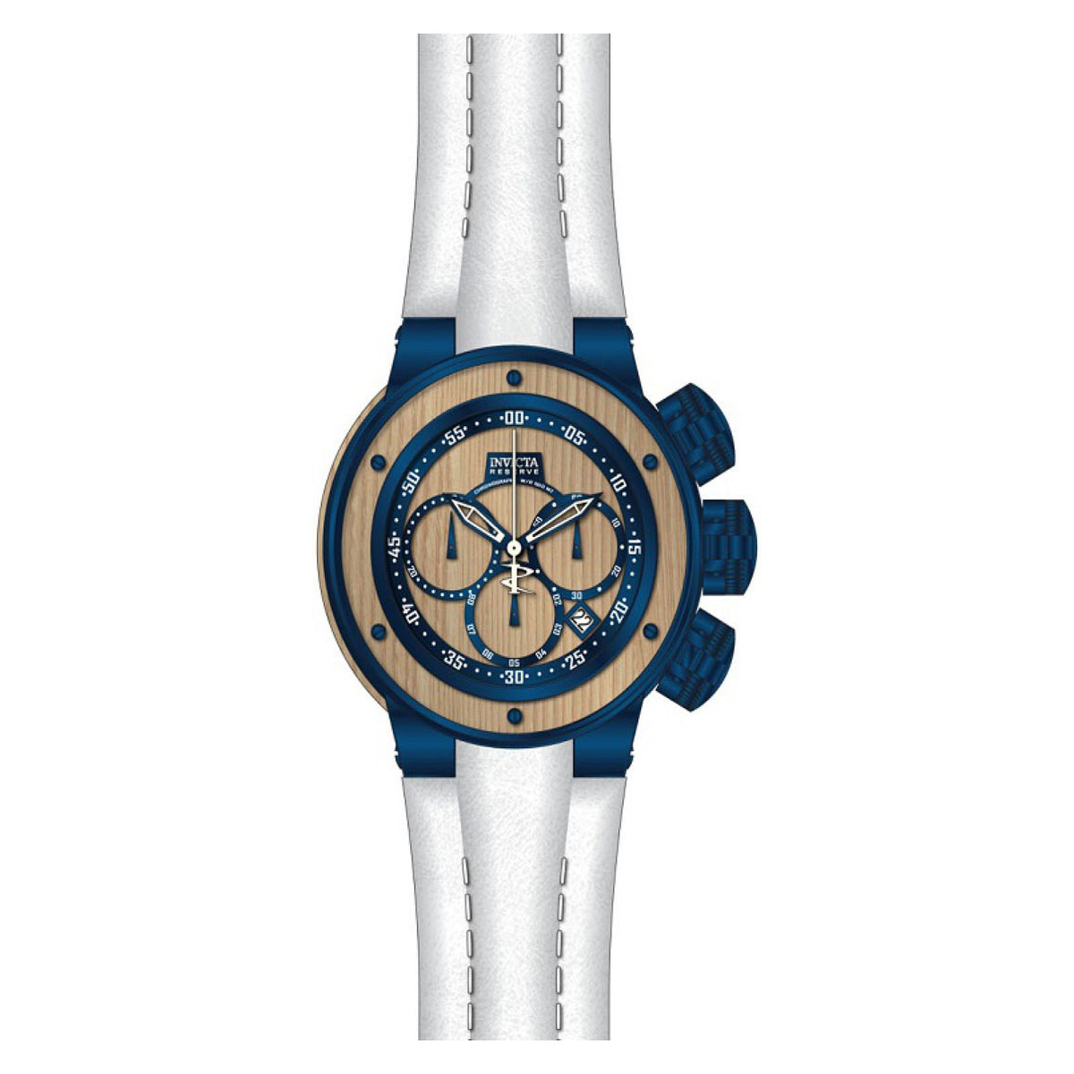 RELOJ CLÁSICO PARA HOMBRE INVICTA RESERVE 24439 - BLANCO