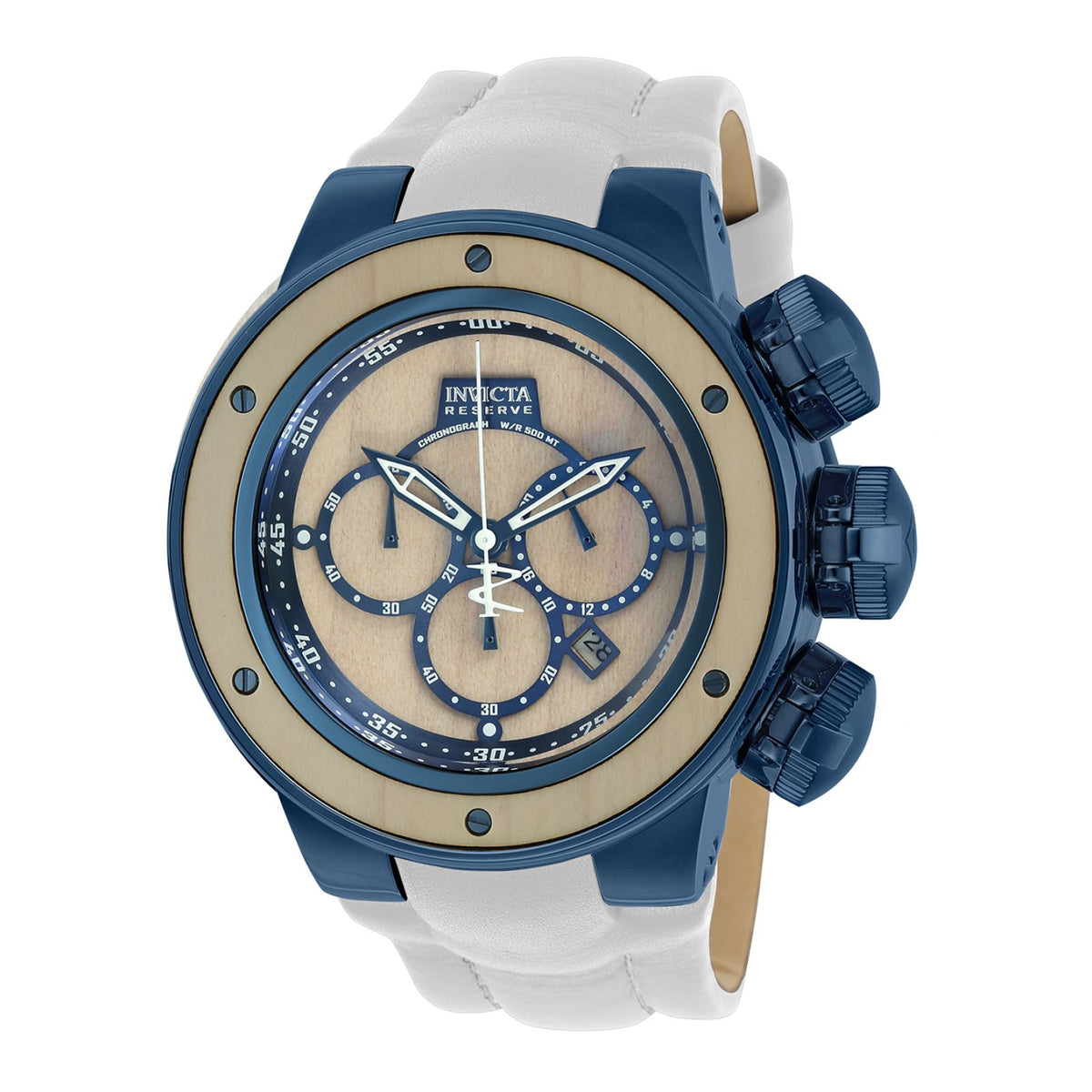 RELOJ CLÁSICO PARA HOMBRE INVICTA RESERVE 24439 - BLANCO
