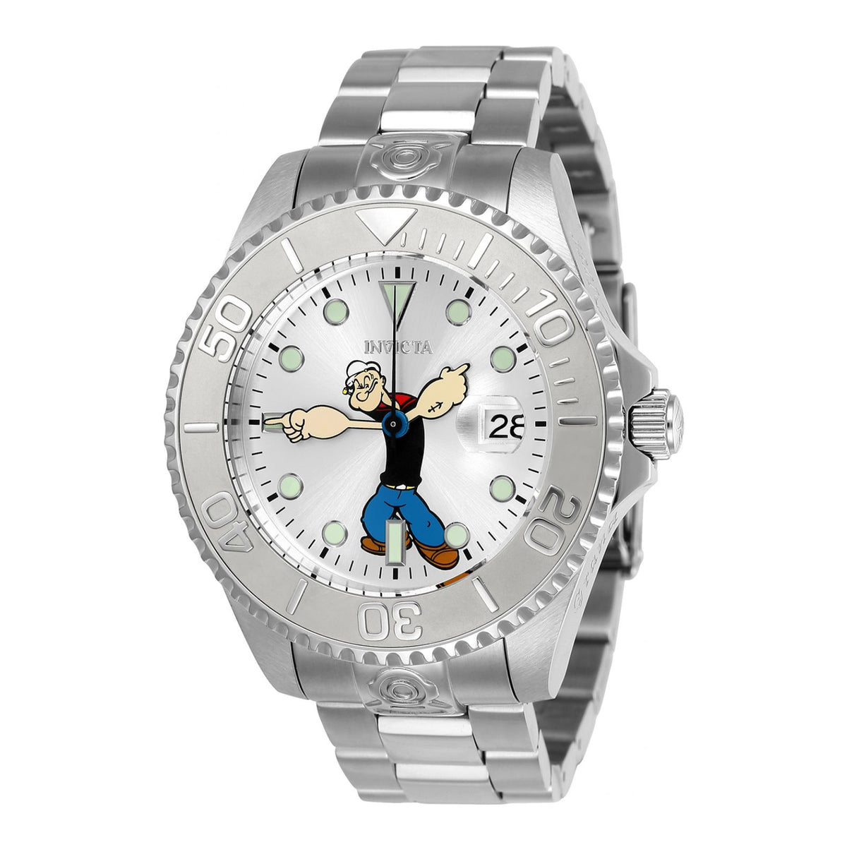 RELOJ  PARA HOMBRE INVICTA CHARACTER COLLECTION 24469 - ACERO