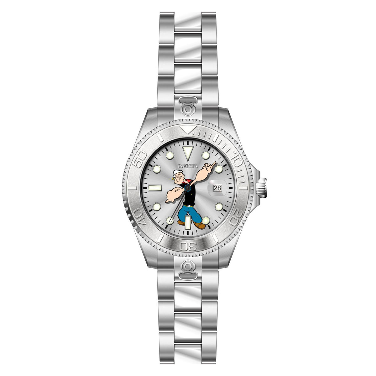 RELOJ  PARA HOMBRE INVICTA CHARACTER COLLECTION 24469 - ACERO