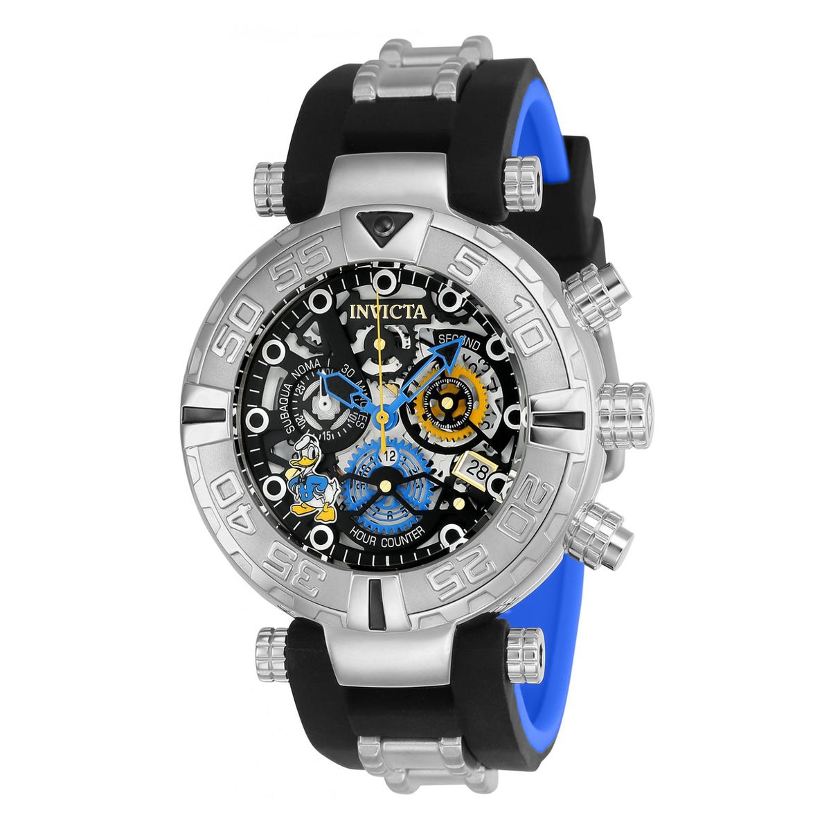 RELOJ DONALD PATO PARA HOMBRE INVICTA DISNEY LIMITED EDITION 24509 - AZUL NEGRO