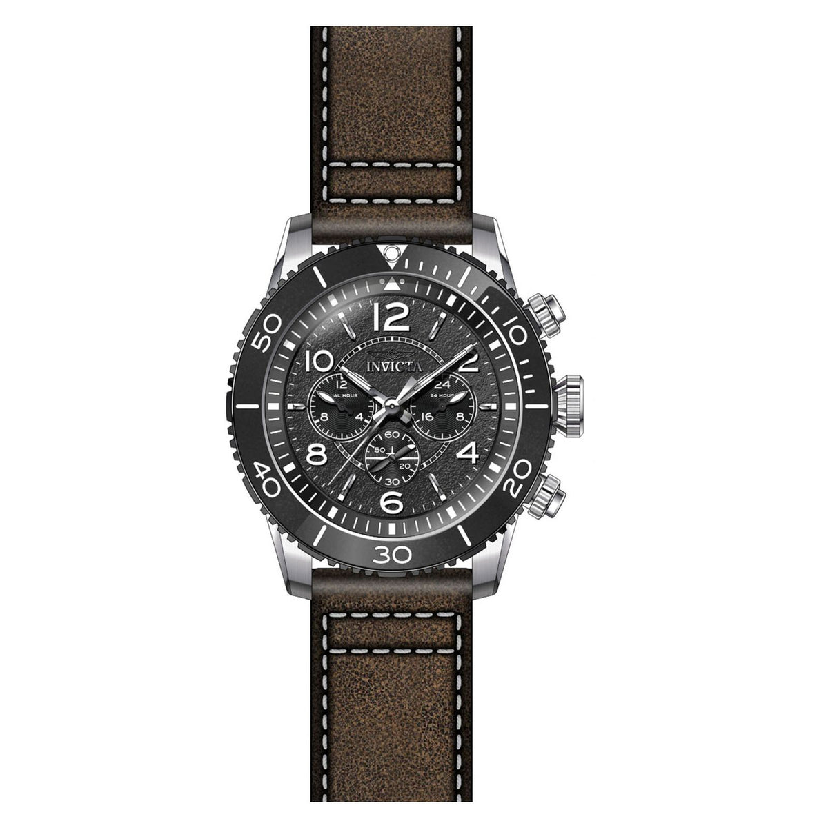 RELOJ CLÁSICO PARA HOMBRE INVICTA AVIATOR 24552 - MARRÓN