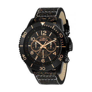 RELOJ CLÁSICO PARA HOMBRE INVICTA AVIATOR 24554 - MARRON OSCURO