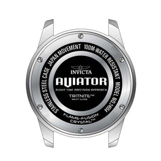 RELOJ CLÁSICO PARA HOMBRE INVICTA AVIATOR 24554 - MARRON OSCURO