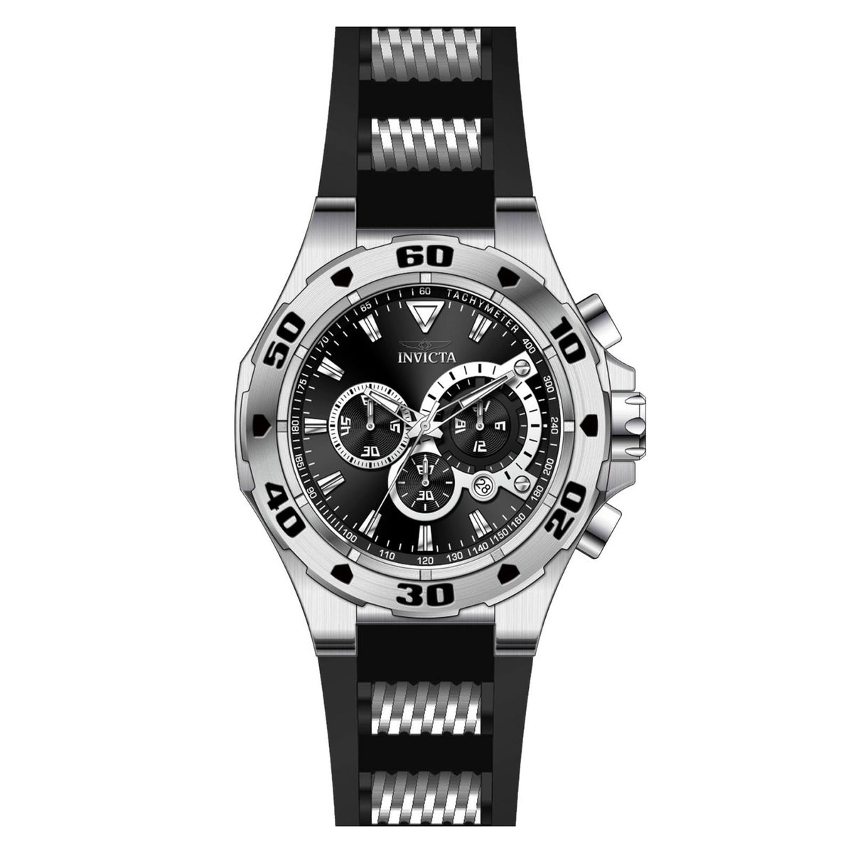 RELOJ DEPORTIVO PARA HOMBRE INVICTA PRO DIVER 24676 - NEGRO