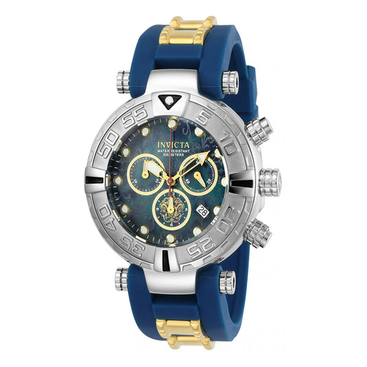 RELOJ LA BELLA Y LA BESTIA PARA HOMBRE INVICTA DISNEY LIMITED EDITION 24717 - AZUL OSCURO